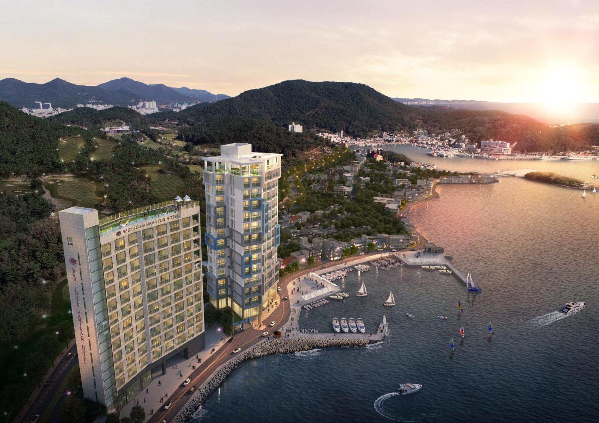 Best Louis Hamilton Hotel Ocean Terrace Busan Exterior foto